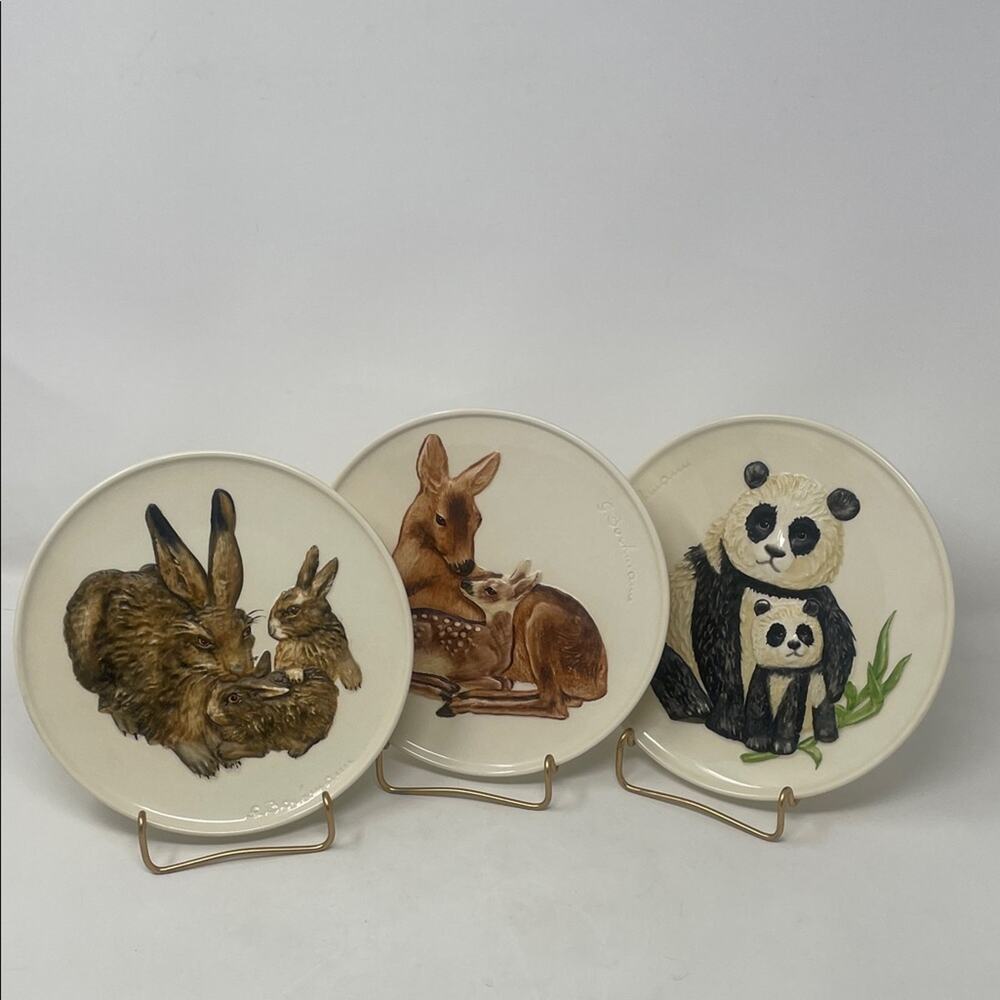 Bundle of three Goebel Mother's Series collector plates